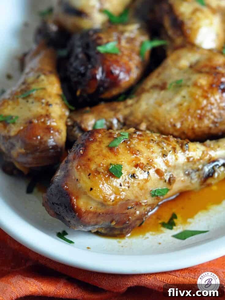 Tender Slow Cooker Honey-Soy Chicken Drumsticks