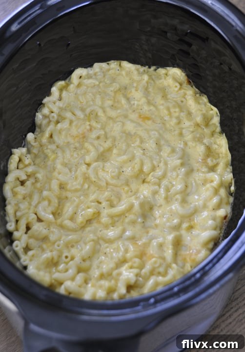Super creamy Crock Pot Macaroni and Cheese