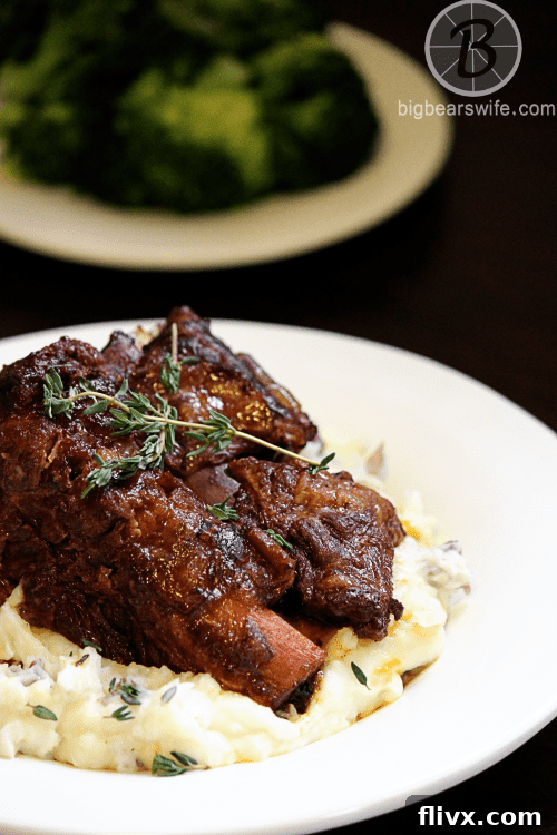 Tender Slow Cooker Braised Short Ribs