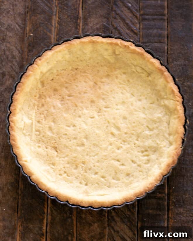 Step 4: Bake Crust until golden.