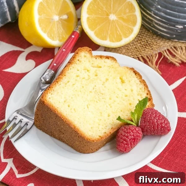 Greek Lemon Bundt Cake - A double dose of lemon plus Greek yogurt make for a lovely cake!