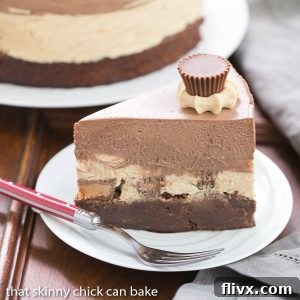 Peanut Butter Chocolate Mousse Cake Recipe