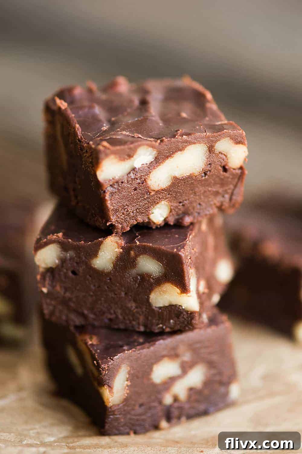 Rich and creamy 5 Minute Fudge, an incredibly quick and easy treat that delivers decadent chocolate flavor in no time.