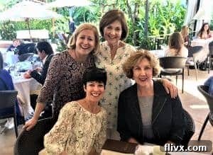 A group photo of friends enjoying their time in West Palm Beach in 2017.