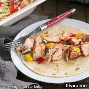 Soft Shell Salmon Tacos Recipe with Mango Salsa