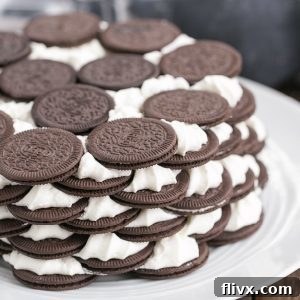 No Bake Oreo Icebox Cake Recipe