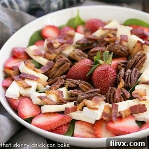 Strawberry Bacon Brie Salad Recipe
