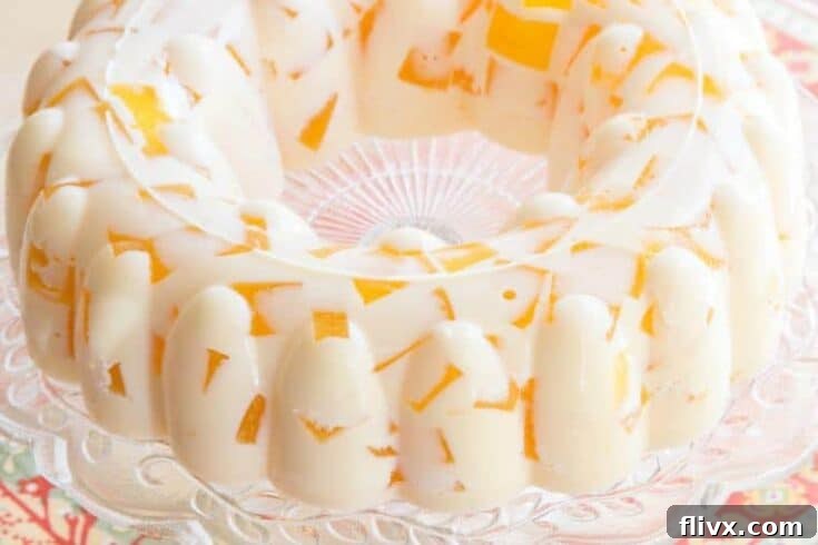 Orange Creamsicle Jello Mold Salad