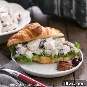 Cranberry Pecan Chicken Salad for a Crowd