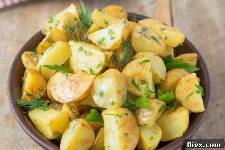 Roasted Potato and Herb Salad, a Twist on Classic Potato Salad