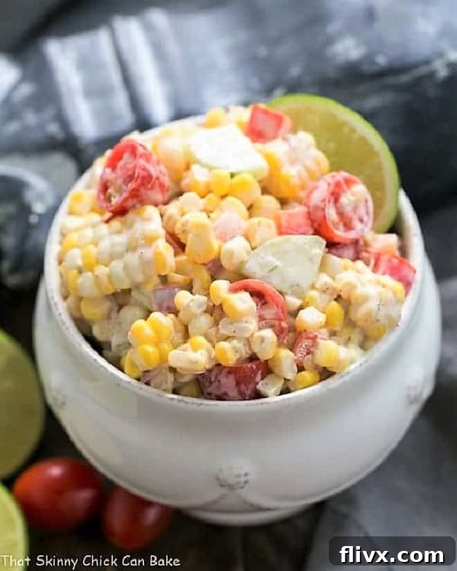 Spicy Mexican Corn Salad