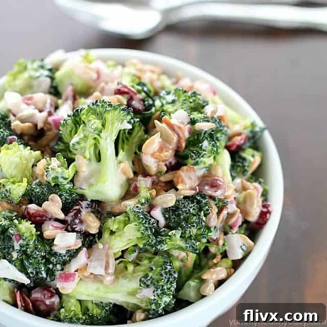 Creamy Broccoli Salad Recipe, a Summer Classic