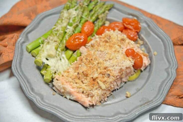Panko Crusted Salmon