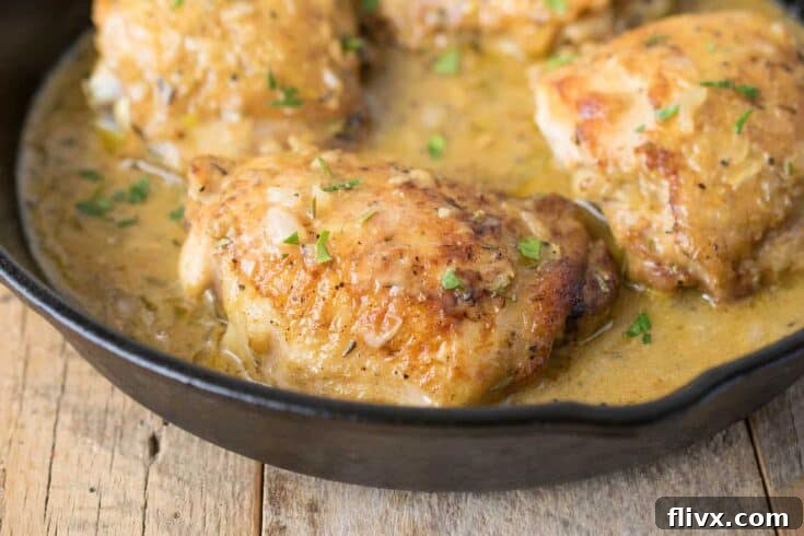 Easy Skillet Dijon Chicken