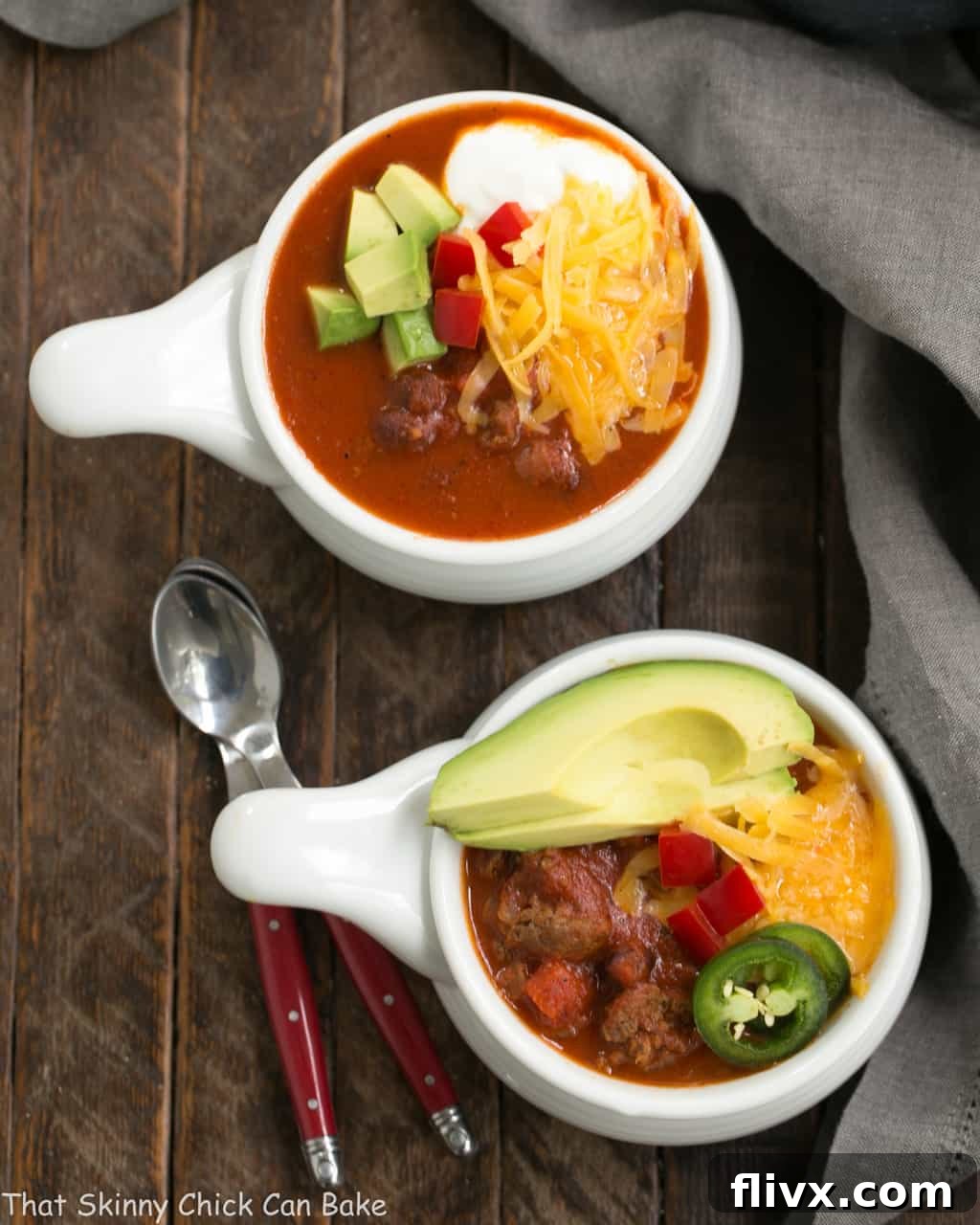 Easy Black Bean Chili | Perfect dinner on a cold night or for game day!