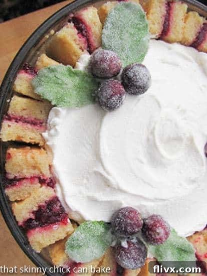 Crimson Cognac Cloud 2 Cranberry Cognac Trifle