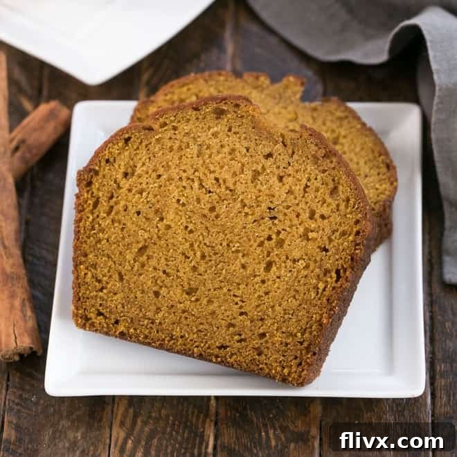 Classic Pumpkin Bread - Moist & Flavorful