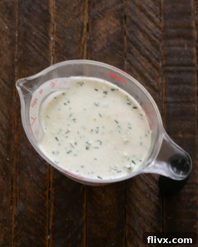 Step 1: Whisk together salad dressing ingredients.