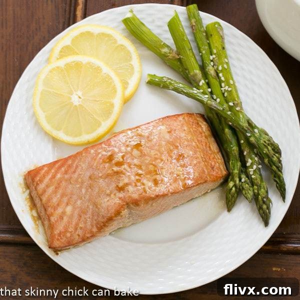 Grilled Cedar Plank Salmon | Salmon Recipe | That Skinny Chick Can Bake