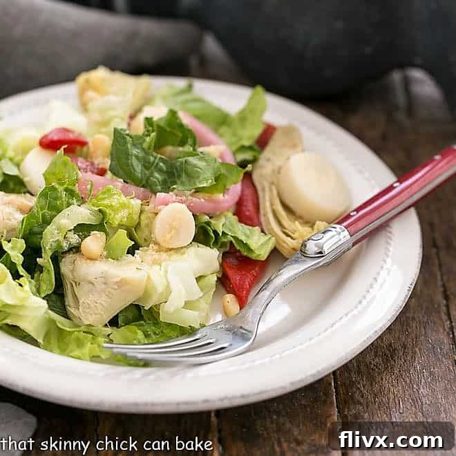 Vibrant Italian Chopped Salad featured image, ready to be enjoyed.