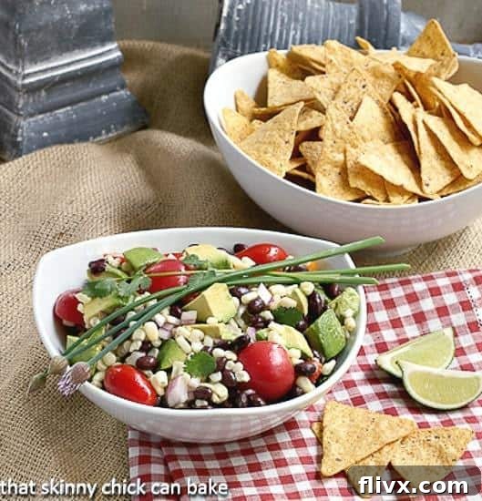 Black Bean and Avocado Sa