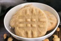 Chewy Peanut Butter Cookie Recipe with Crispy Edges